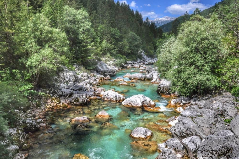 Article  Slovenija : Reka Soča / Soča Valley